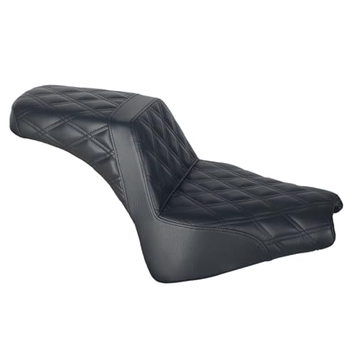 Accessoires de moto Softail Fat Bob avec siège à points noirs
