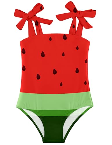 Image of Toddler Swimsuit Girl One Piece Baby Girls Bathing Suit Swimwear UPF 50
