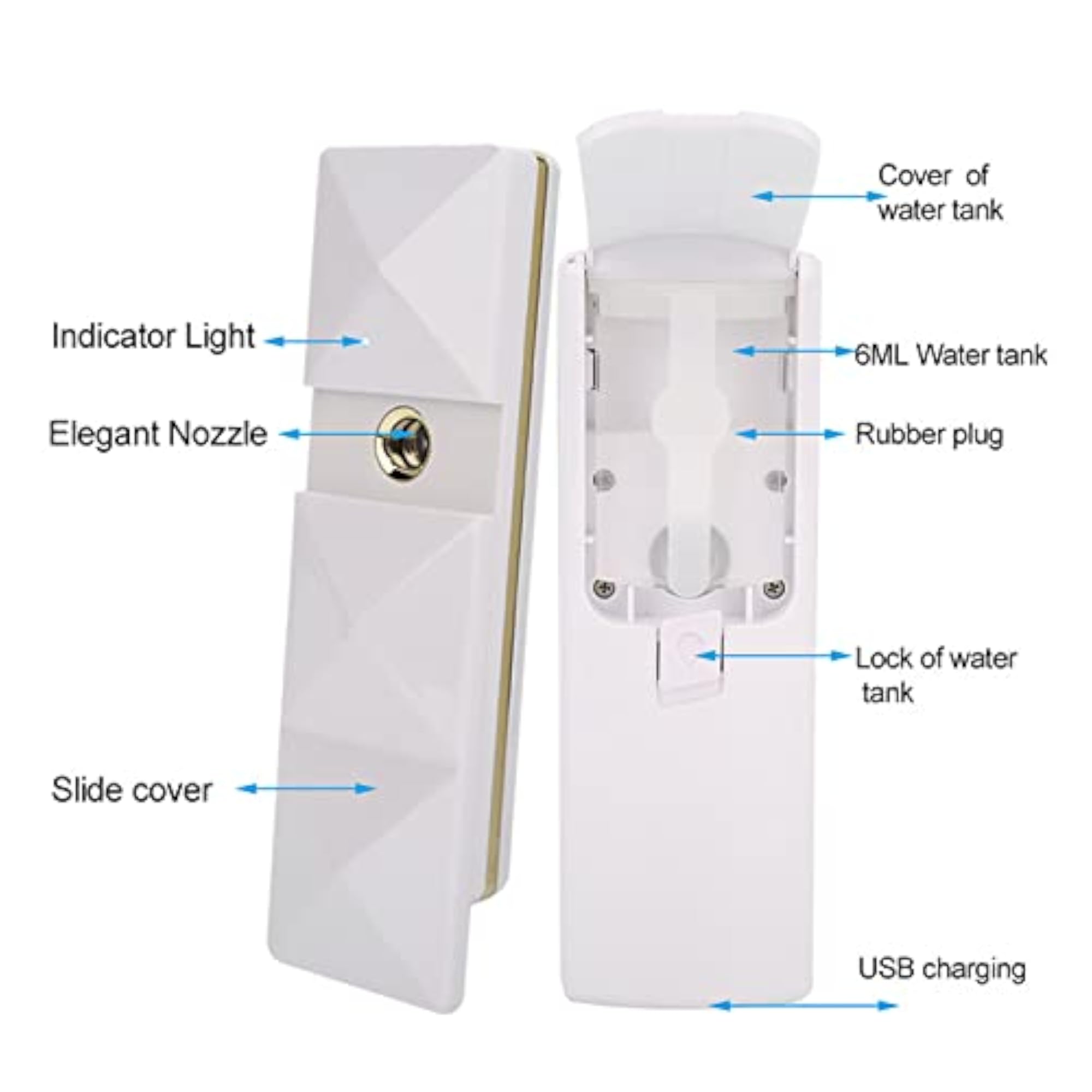 Mister for Lash Extensions, Portable USB Humidifier