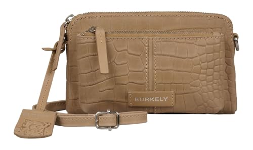 Mini sac Burkely Cool Colbie en cuir de vachette nude