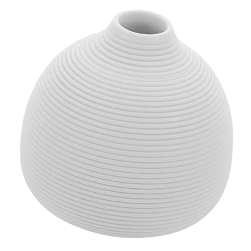 FUNOMOCYA Jarrón Hidropónico de Cerámica Decoración Jarrón Simple para Oficina Decoración Moderna