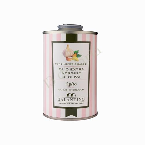 Aceite de Oliva Virgen Extra con Ajo 250 ml | Lata Gourmet, Italiano Artesanal | Sabor Intenso y Natural | Prensado en Frío • 13 di Ilaria