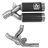 71923RBA + 71738MI arrow tubo escape homologado indy-race aluminio fondo carby compatible con ktm duke 125 2019 2020 mototopgun
