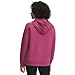 Under Armour, womens, Rival Fleece Shimmer Hoodie, Fuchsia Dusk/Iridescent, X-Small