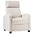 Wingback Recliner Chair Leather Single Modern Sofa Home Theater Seating for Living Room by FDW