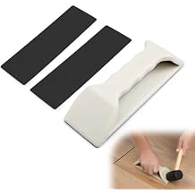 Floor Gap Fixer Tool Kit Heavy-Duty Plank Grabber & Washable Adhesive Pad for Laminate, Vinyl, and Hardwood Flooring Repair Only Plank Grabber