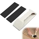 Floor Gap Fixer Tool Kit – Heavy-Duty Plank Grabber & Washable Adhesive Pad for Laminate, Vinyl, and Hardwood Flooring Repair (Only Plank Grabber)
