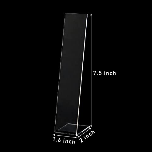 Soporte acrílico para sujetar 15 pinzas de cabello miniatura 3