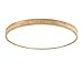 Produktbild Sheen Moderne Holz Round Deckenleuchte, Ultraslim 18w Deckenlampe 12" Erröten-einfassung Schlafzimmer Wohnzimmer Kinderzimmer Corridoio Restaurant-30x30x5cm Weißes Licht
