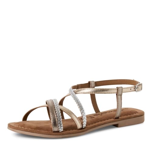 Tamaris sandale femme cuir plate beige 38 EU
