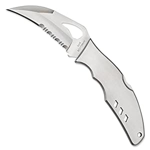 Spyderco Byrd Crossbill Karambit Klappmesser Edelstahl