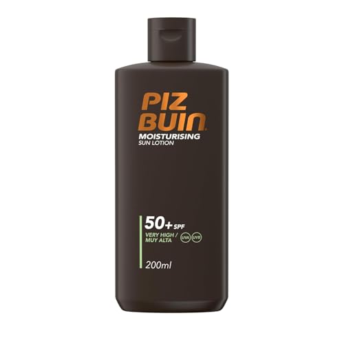 Piz Buin In Sun Loción Solar Hidratante SPF 50+, 1 unidad de 200ml