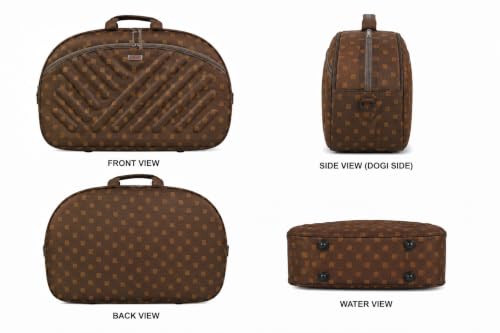 Image of Premium Travel Duffle Bag, Luggage Bag, 90 L Capacity Bag, Brown