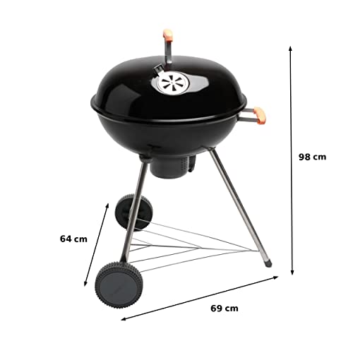 Kugelgrill Naterial Holzkohlegrill Phoenix für 8 Personen