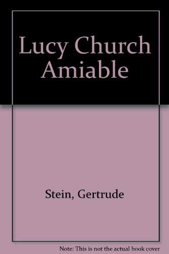 Lucy Church Amiably 0893661104 Book Cover