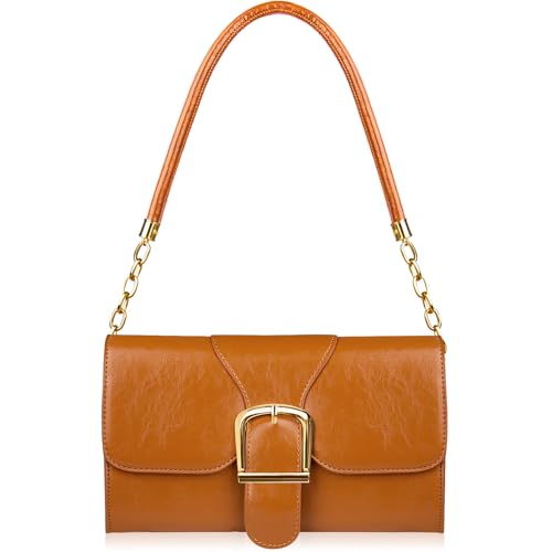 Image of Shoulder Bag for Women, Faux Leather Women's Shoulder Handbags, Fashionable Tote Purses for Women