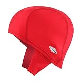 Matman USA, Youth Wrestling Hair Cap, Hair Cover, w/Loops (Red)