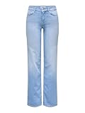 ONLY Female Straight-Fit Jeans ONLBLUSH Mittlere Taille Gerade geschnitten Jeans