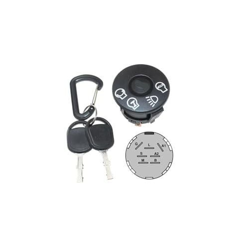 Llave de encendido para tractor PO17542 y cortacésped 460ZX 271190 2