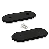 Cubierta protectora para cables de aire acondicionado y cortafuegos para automóviles, repuesto de aluminio de primera calidad para vehículos automotrices, corte CNC, acabado (Negra)