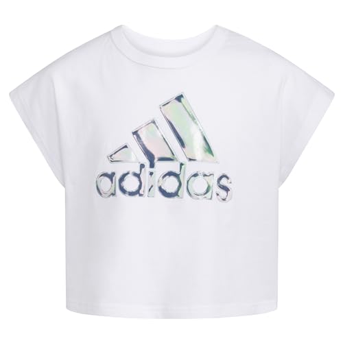 Image of adidas Kids Loose Box Tee S24 (Toddler /Little Kid)