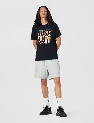Nike Men's Sportswear T-Shirt, Black, Small-Tall — view 4