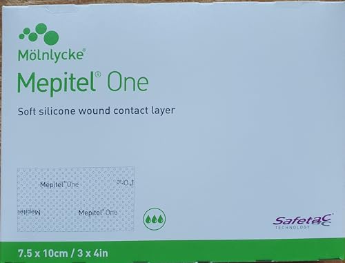 Mepitel compresa One silicona interfaz 7,5 x 10 cm Pack de 10