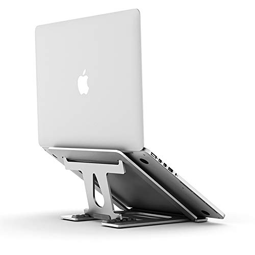 Laptop Ständer,Laptop Stander Aluminium Universal Stander,Verbesserte Tablet Halterung Ergonomisch Tragbar Faltbar Tablet Ständer für 11-15.6 Zoll