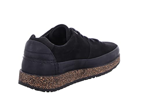 Birkenstock Unisex Honnef Low Suede Leather Black Shoes 7 W / 5 M US2