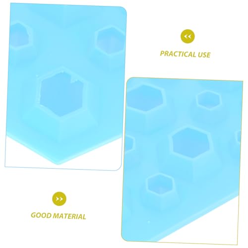 Molde de silicona para cubos de hielo en forma de diamante miniatura 7