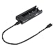 SilverStone Technology TS16, Externe 10-Gb s-SuperSpeed-USB-C-3.2-Gen-2-zu-NVMe SATA-M.2-SSD-Dockingstation, die kein Werkzeug erfordert, SST-TS16 schwarz