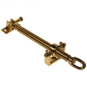 Telescopic Screwjack Window Opener - Polished Brass
