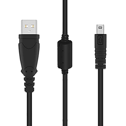 Aiivioll W710 - Cable USB de repuesto para cámara digital Sony Cybershot DSC-H400 DSC-W710 W730 W830 W370 (1 m/negro)