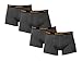 Produktbild HEAD Herren Boxershorts 841001001 4er Pack, Wäschegröße:L;Artikel:841001001-862 dark shadow