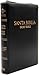 Biblia Bilingue Reina Valera 1960 con King James Version, imitacion piel, Negro con Indice y zipper para mujer y hombre/ Bilingual Bible Spanish English RVR 1960, Black with Index