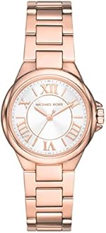 Michael Kors Camille Women's Quartz Watch with Stainless Steel or Leather Strap