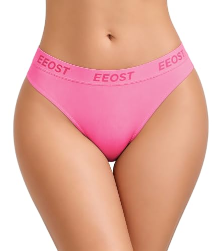 EEOST Tucking Underwear Gaff Panties for Mtf Trans Women with Wide Elastic Waistband Pink XL