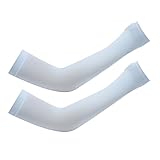 Hanraz Ärmlinge Herren, Arm Sleeve Unisex | Atmungsaktiv Elastisch Passformtreu Laufen Zubehör Uv Schutzkleidung Armlinge Kühlung Uv-Schutz Ärmlinge Angel Wandergeeignet Sleeves Armstulpen