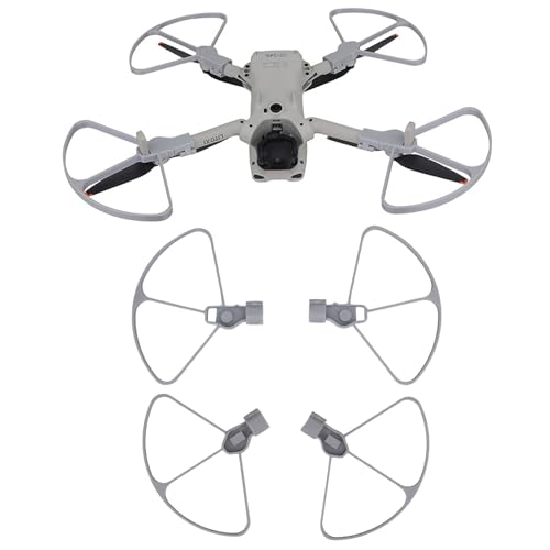 OURHZTB DJI Lito X1/Lito 1�h���[���p�v���y���K�[�h �N�C�b�N�����[�X�v���y���v���e�N�^�[ �Փ˖h�~ �o���p�[�u���[�h�ی�v���y�� �p�h���K�[�h�A�N�Z�T���[ (�O���[)