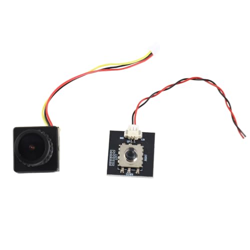 FPV Camera 1200TVL 2.1 mm Lente de 120 grados NTSC PAL Camera FPV Switchable con OSD Interna Ajustable para RC Racing Drone DC 5 a 35V