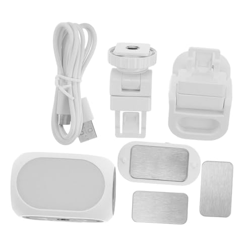 BRIGHTFUFU Mobile Phone Pan/tilt Fill Light Magnetic Camera Lighting Rechargeable Selfie Light for Video Recording