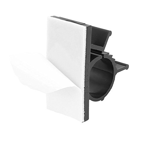 Clips adhesivos para cables nylon 18x37 mm blanco x30 miniatura 3