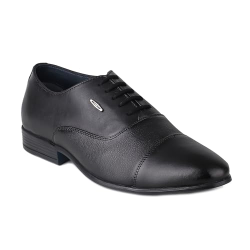 Image of Red Chief Formal Oxford Low Ankle Shoes for Men RC3955 Black