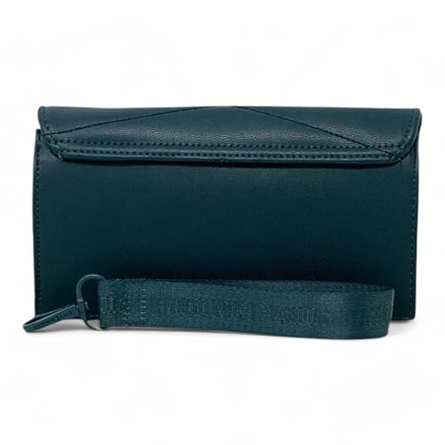 Steve Madden Women's Bflips Card Wallet with Removable Strap (Emerald)2