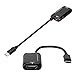 USB to Adapter,USB3.1 USB C to Female Port Converter,1080P Video Graphics Cable Converter for Mobile Phones,HDTV, Monitor, Projector