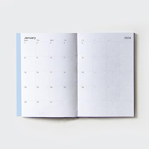 OD OCTÀGONDESIGN 2024 Small Monthly Planner Plus, blue - Image 2