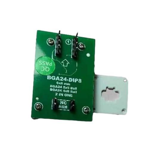 Adaptateur BGA24 vers DIP8 anti faux contacts pour matrices avec support de sondes stable