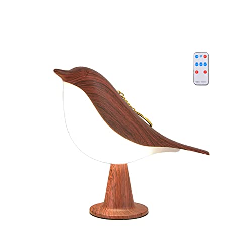 Cute Bird Night Light, Creative Magpie Aromatherapy Lamp Bedside, Dimmable Rechargeable Nursery Lamp Desk Light, Car Decorative Lamp Modern Night Light For Home Office (C) #TOP3