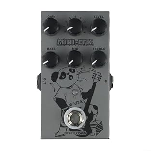 【High-End Metal Design】: This electric guitar distortion pedal features a and portable high-end metal design, long-lasting performance for professional musicians. 【9-Tone Selection】: Explore a wide range of tonal options with 9 different selections, ...