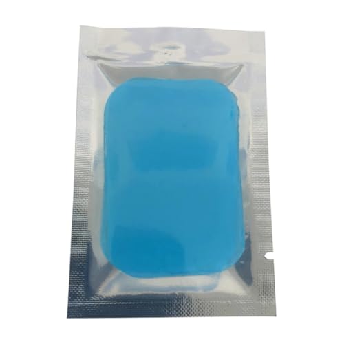 KJHBV 30 Almohadillas de Gel para Tonificar Abdomen, Parches de Hidrogel Suaves Que Promueven la Circulación, Compatibles Cinturón Reductor, Ideales para Oficina y Coche